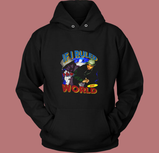 Nas If I Ruled The World Vintage Hoodie