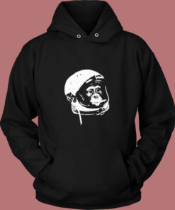 Nasa Monkey Smoking Astronaut Space Vintage Hoodie