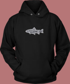 National Park Fish Vintage Hoodie