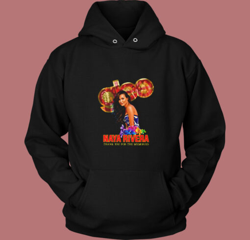 Naya Rivera Thank You For The Memories Vintage Hoodie