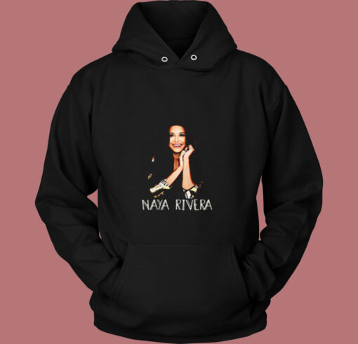 Naya Rivera Vector Art Vintage Hoodie