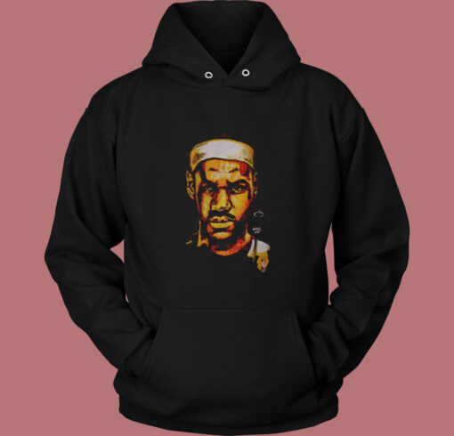 Nba Miami Head James Lebron Graphic Vintage Hoodie