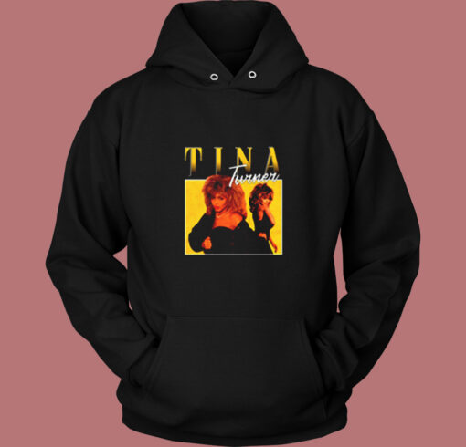 New Tina Turner Single Vintage Vintage Hoodie