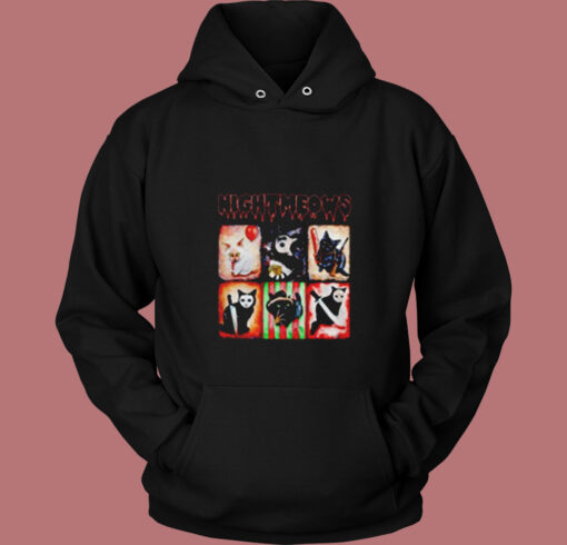 Nightmeows Vintage Hoodie