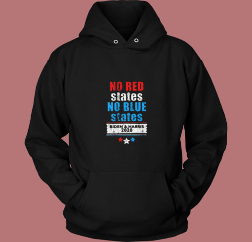 No Red States No Blue States Biden Harris Vintage Hoodie