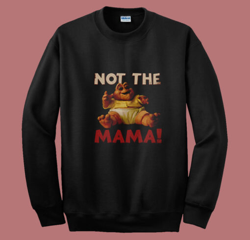 Not The Mama Baby Dinosaur Summer Sweatshirt