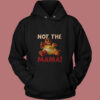 Not The Mama Baby Dinosaur Vintage Hoodie