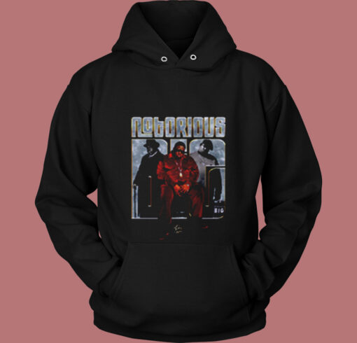 Notorious BIG Rich Vintage Hoodie