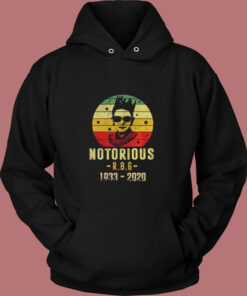 Notorious Rbg Rip Vintage Hoodie