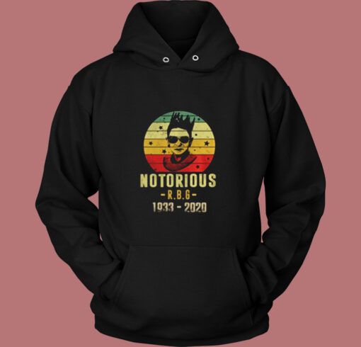 Notorious Rbg Rip Vintage Hoodie