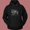 October 1974 Tee 45 Year Old Vintage Hoodie