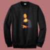 Off White Blurred Monalisa Summer Sweatshirt