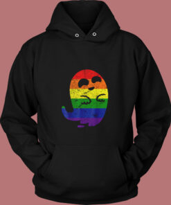 Official Ghost Halloween Gay Funny Scary Vintage Hoodie