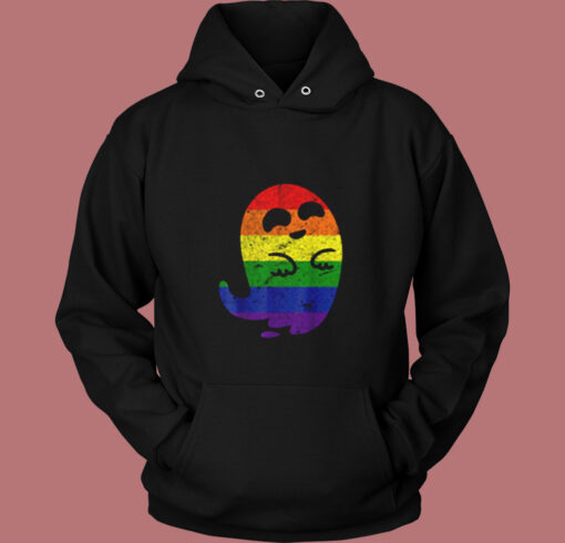 Official Ghost Halloween Gay Funny Scary Vintage Hoodie