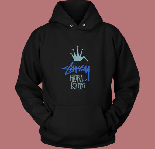 Official Stussy Global Roots Vintage Hoodie