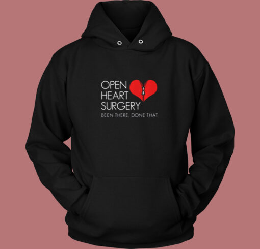 Open Heart Surgery Vintage Hoodie