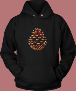 Open Pine Cone Third Eye Vintage Hoodie