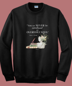 Oscar Wilde Quote Dark Academia Aesthetic Summer Sweatshirt