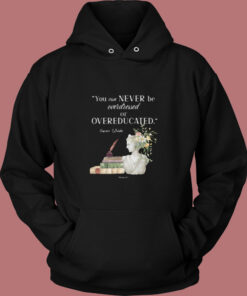 Oscar Wilde Quote Dark Academia Aesthetic Vintage Hoodie