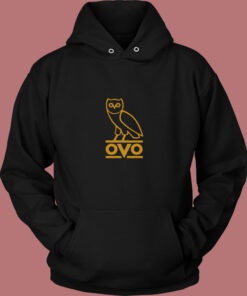 Ovo Drake Gold Owl Ovoxo Vintage Hoodie