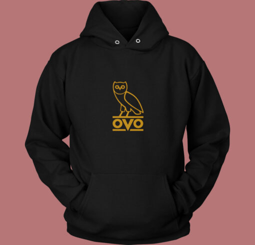 Ovo Drake Gold Owl Ovoxo Vintage Hoodie