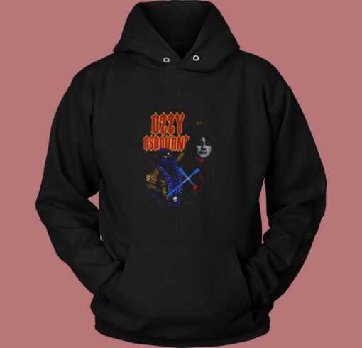 Ozzy Osbourne Diary Of A Madman 1982 Tour Vintage Hoodie