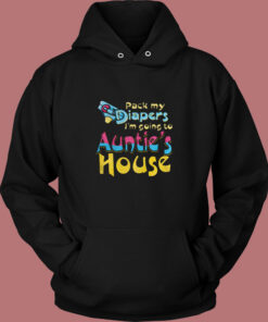 Pack My Diapers Vintage Hoodie