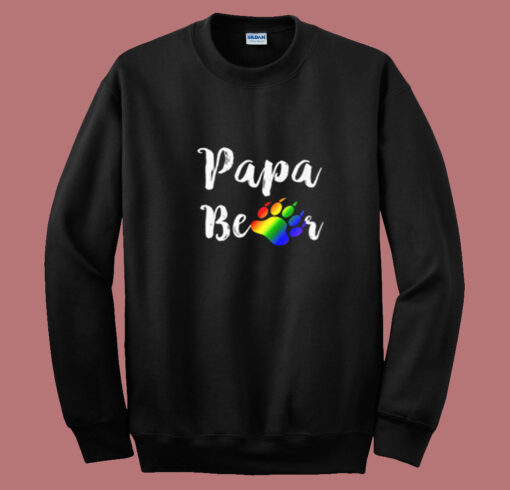 Papa Bear Summer Sweatshirt