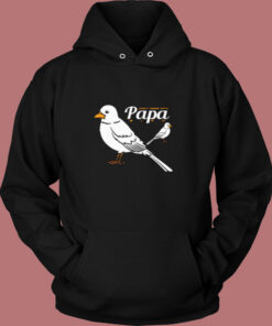 Papa Bird Lover Vintage Hoodie