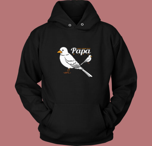 Papa Bird Lover Vintage Hoodie