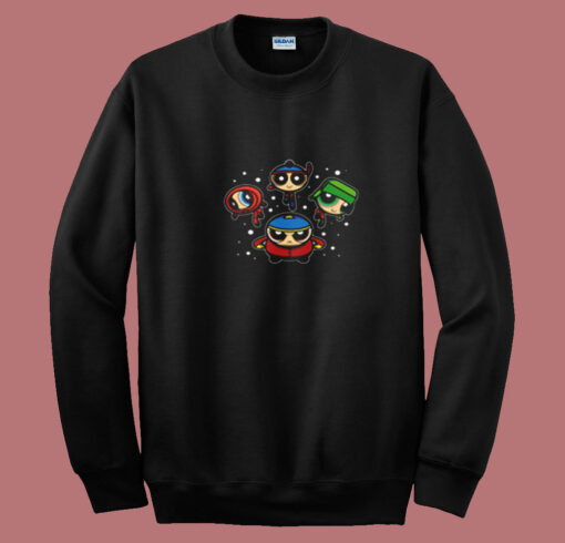 Park Boys South Park X The Powerpuff Girls Summer Sweatshirt