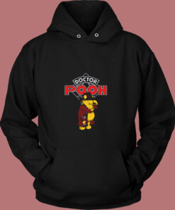 Parody Doctor Who And Winnie The Pooh Vintage Hoodie