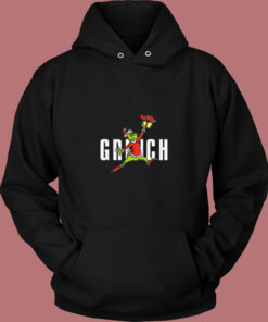 Parody Jumpman The Grinch Stole Christmas Vintage Hoodie