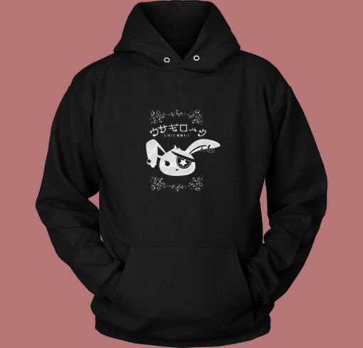 Pastel Goth Rabbit Vintage Hoodie