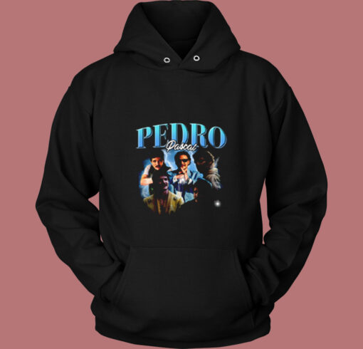 Pedro Pascal Photoshoot Scene Vintage Hoodie