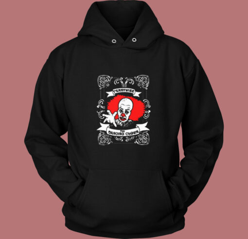 Pennywise The Dancing Clown IT Vintage Hoodie