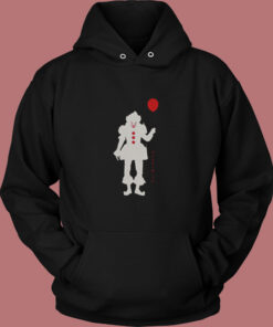 Pennywise With Balloon Halloween Vintage Hoodie