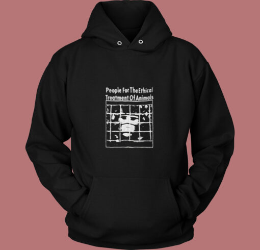 People For The Ethical Treatment Of Animals Vintage Hoodie