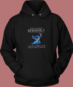 People Should Not Expecting Normal From Me Stitch Vintage Hoodie