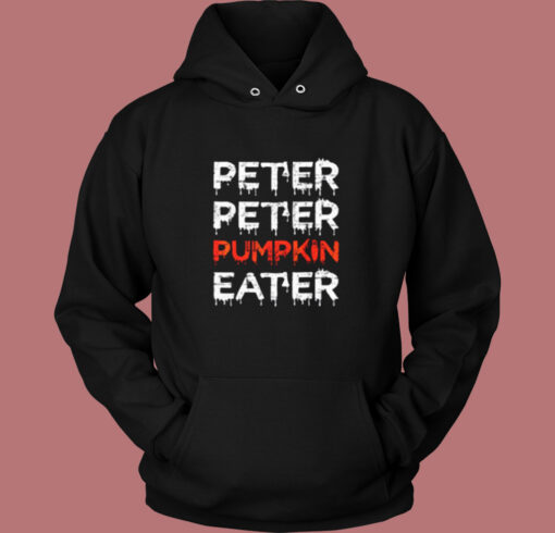 Peter Peter Pumpkin Eater Vintage Hoodie