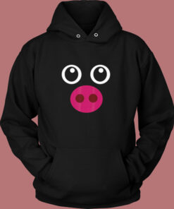 Pig Face Costume Vintage Hoodie