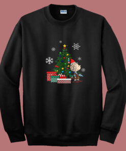 Pig Pen Peanuts Around The Christmas Tree Summer Sweatshirt