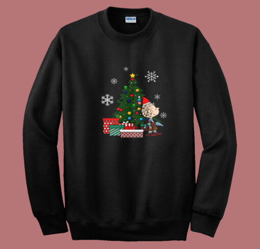 Pig Pen Peanuts Around The Christmas Tree Summer Sweatshirt