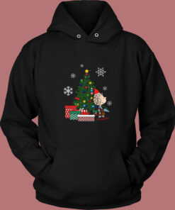 Pig Pen Peanuts Around The Christmas Tree Vintage Hoodie