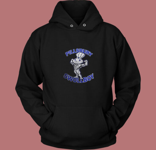 Pillsbury Swollboy Pumped Poppin Vintage Hoodie