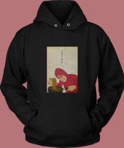 Pink Guy Cuisine Des Ramen Vintage Hoodie