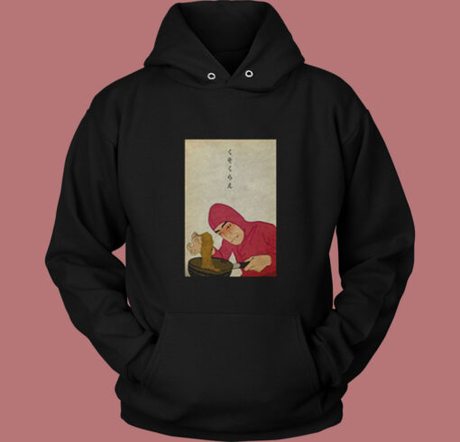 Pink Guy Cuisine Des Ramen Vintage Hoodie