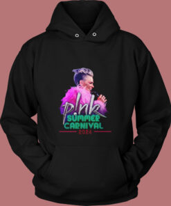 Pink Singer Summer Carnival 2024 Vintage Hoodie