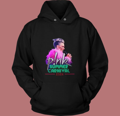 Pink Singer Summer Carnival 2024 Vintage Hoodie