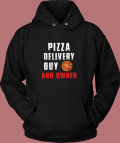 Pizza Delivery Vintage Hoodie